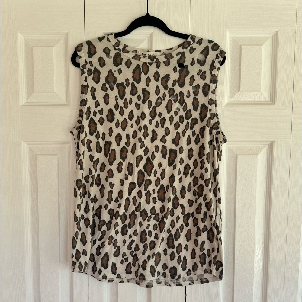 Impressions Distressed Tank